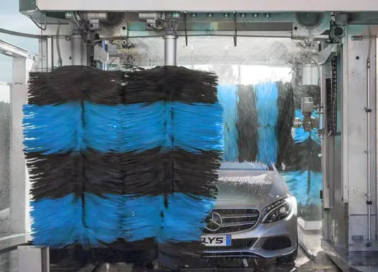 купить автоматическую автомойку со щетками под ключ Автоматическая портальная автомойка с пятью щетками NET-5